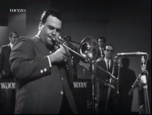 Phil Wilson with Woody Herman's band in England in 1964